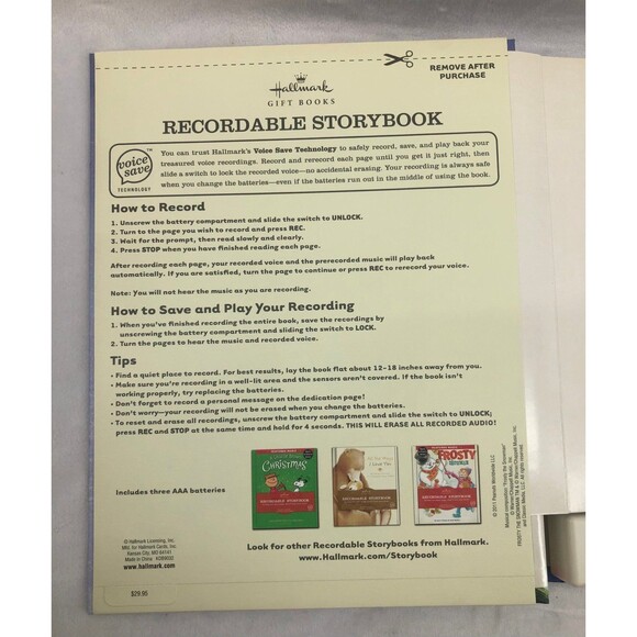 the night before Christmas recordable storybook - Picture 2 of 6